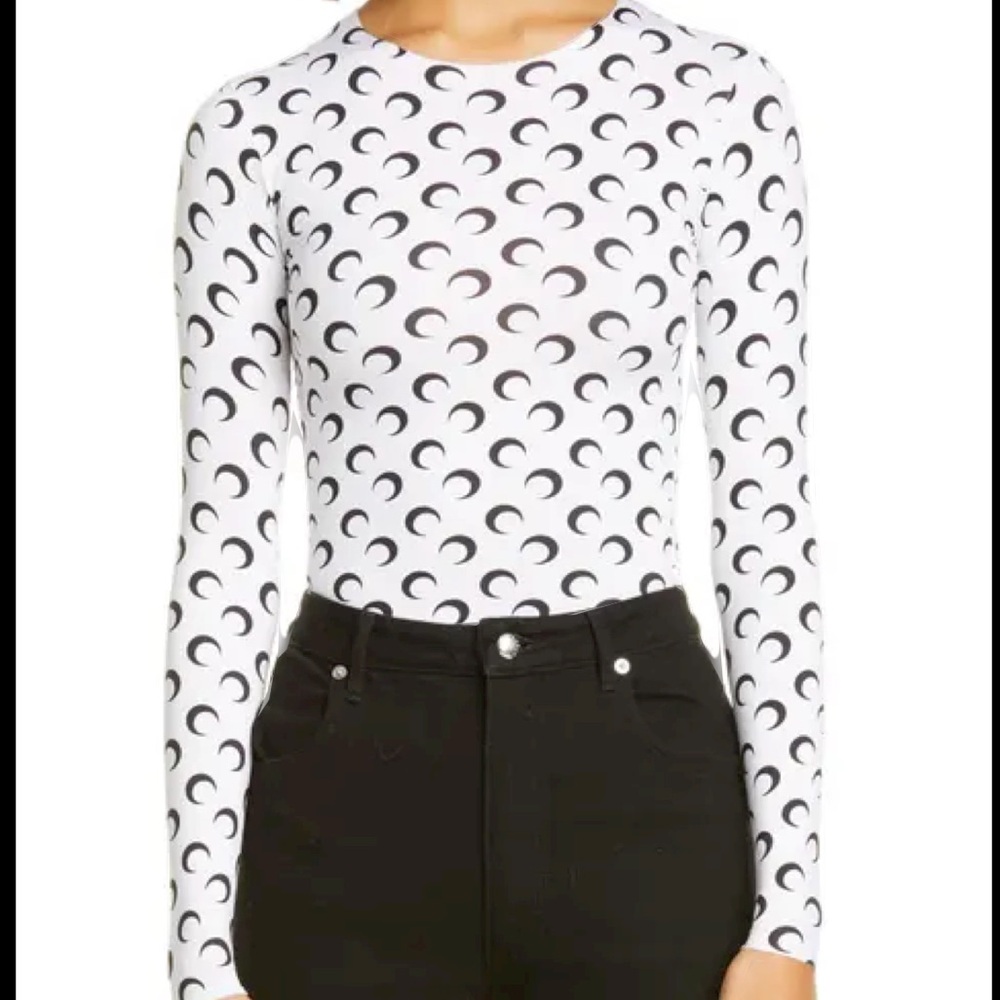 NWOT- Marine Serre Crescent Moon Top Size S